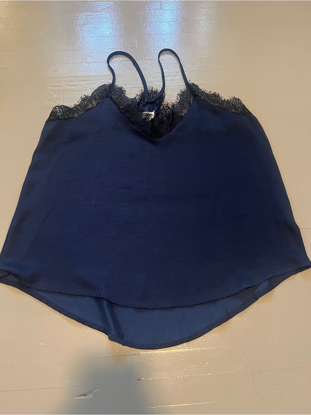 Eyeshadow Black Lace Satin Cami